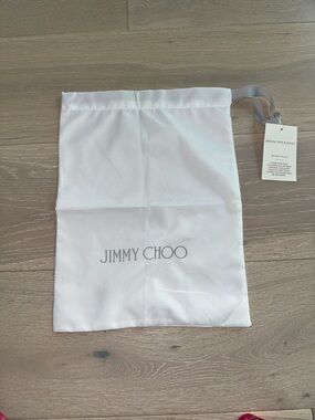 NWT Jimmy Choo dust bag TRAVEL BAG STORAGE BAG